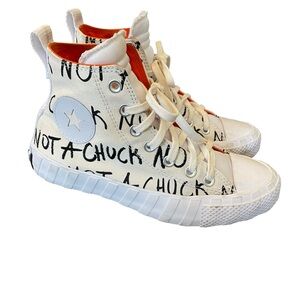 Converse Chuck 70 Hi UNT1TL3D White Not a Chuck Sneakers Size 5